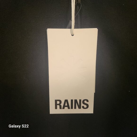 RAINS Black Half Zip Fleece. NWT. Size Small - Picture 5 of 7